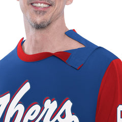 Philadelphia 76ers G-III Sports by Carl Banks Adaptive Rugby Long Sleeve Top For Sale