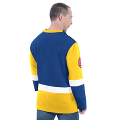 Golden State Warriors G-III Sports by Carl Banks Adaptive Rugby Long Sleeve Top sale Discount