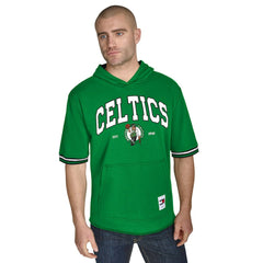 Boston Celtics Tommy Jeans Paul French Terry Short Sleeve Pullover Hoodie Discount