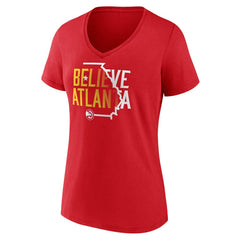 Atlanta Hawks Women's Team Pride V-Neck T-Shirt For Sale