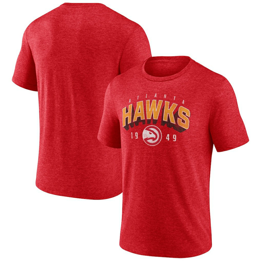 Atlanta Hawks Backboard Tri-Blend T-Shirt Discount