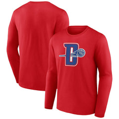 Detroit Pistons Alternate Logo Long Sleeve T-Shirt sale Outlet