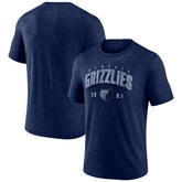 Memphis Grizzlies Backboard Tri-Blend T-Shirt Discount