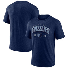 Memphis Grizzlies Backboard Tri-Blend T-Shirt Discount