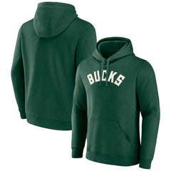 Milwaukee Bucks Wordmark Pullover Hoodie On Sale