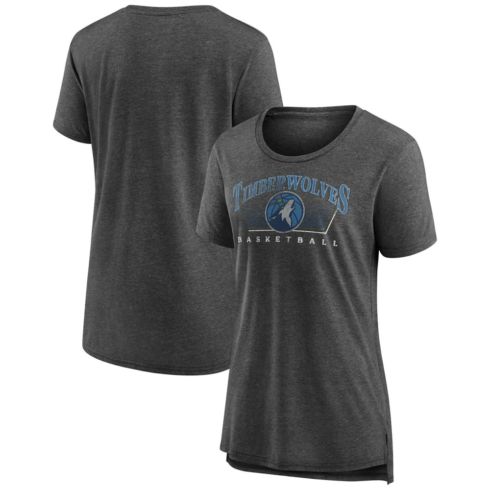 Minnesota Timberwolves Women's Selection Tri-Blend T-Shirt New