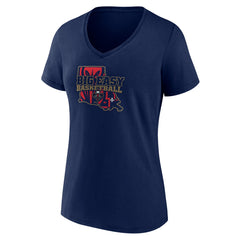 New Orleans Pelicans Women's Core Hometown Launch V-Neck T-Shirt On Sale