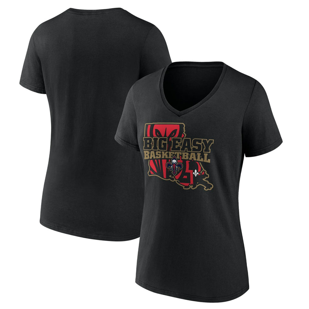 New Orleans Pelicans Women's Core Hometown Launch V-Neck T-Shirt Online