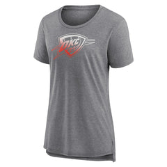 Oklahoma City Thunder Women's Gradient Logo Tri-Blend T-Shirt Discount