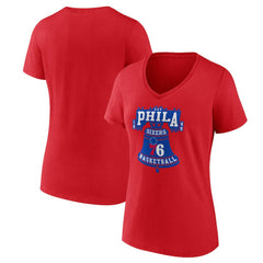 Philadelphia 76ers Women's Hometown V-Neck T-Shirt On Sale