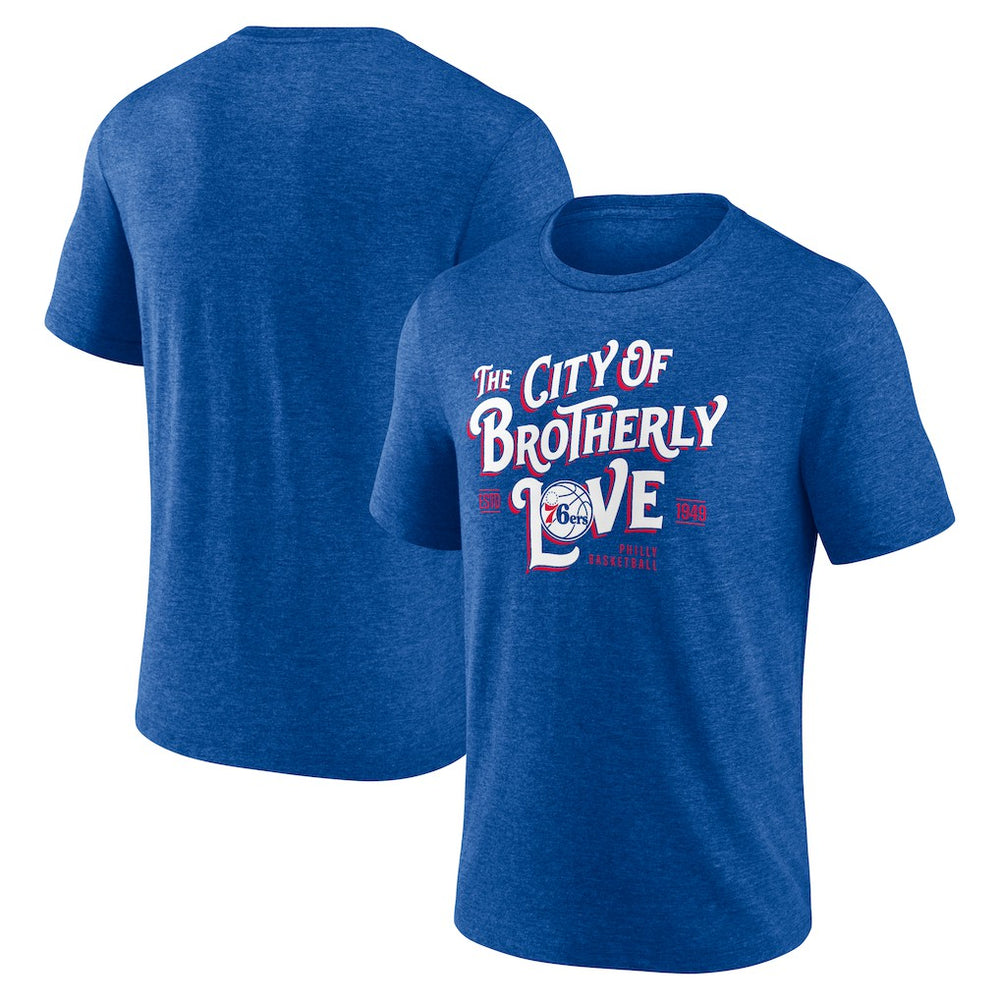 Philadelphia 76ers Team Pride Tri-Blend T-Shirt Discount