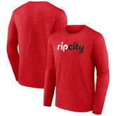 Portland Trail Blazers Alternate Logo Long Sleeve T-Shirt Online