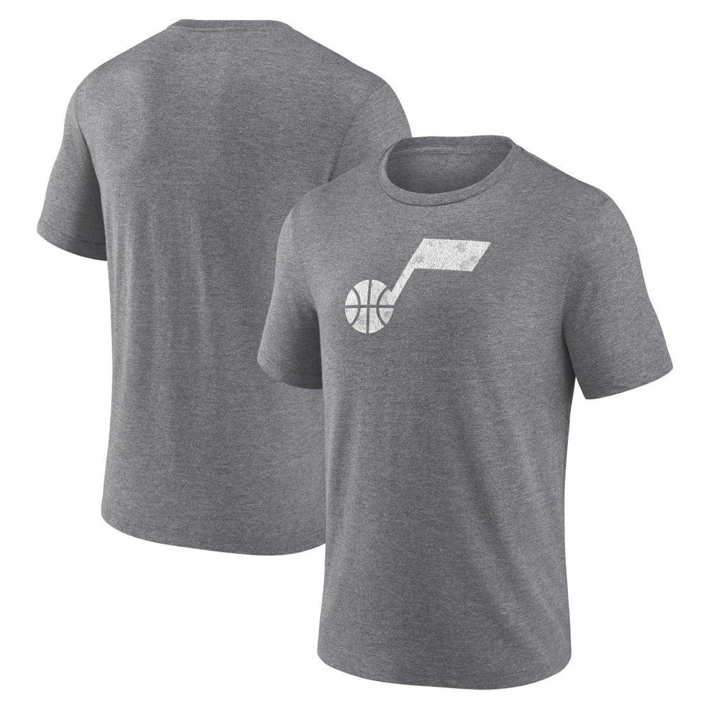Utah Jazz Distressed Tri-Blend T-Shirt On Sale