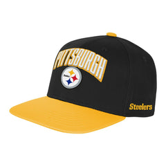 Pittsburgh Steelers Outerstuff Youth Essentials Snapback Hat