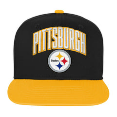 Pittsburgh Steelers Outerstuff Youth Essentials Snapback Hat