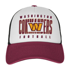 Washington Commanders Youth Essentials Trucker Adjustable Hat