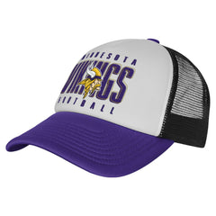 Minnesota Vikings Youth Essentials Trucker Adjustable Hat
