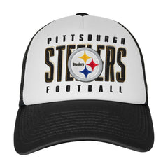 Pittsburgh Steelers Youth Essentials Trucker Adjustable Hat