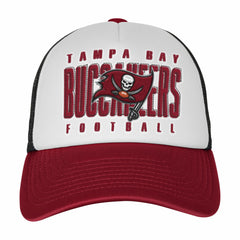 Tampa Bay Buccaneers Youth Essentials Trucker Adjustable Hat