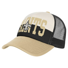 New Orleans Saints Youth Modern Fan Trucker Adjustable Hat