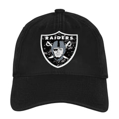 Las Vegas Raiders Outerstuff Girls Youth Gridiron Adjustable Hat
