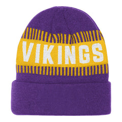 Minnesota Vikings Outerstuff Bright Lights Cuffed Knit Hat