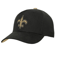 New Orleans Saints Outerstuff Youth Team Pre-Curved Adjustable Hat
