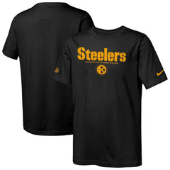 Pittsburgh Steelers Nike Youth Sideline Team Issue T-Shirt
