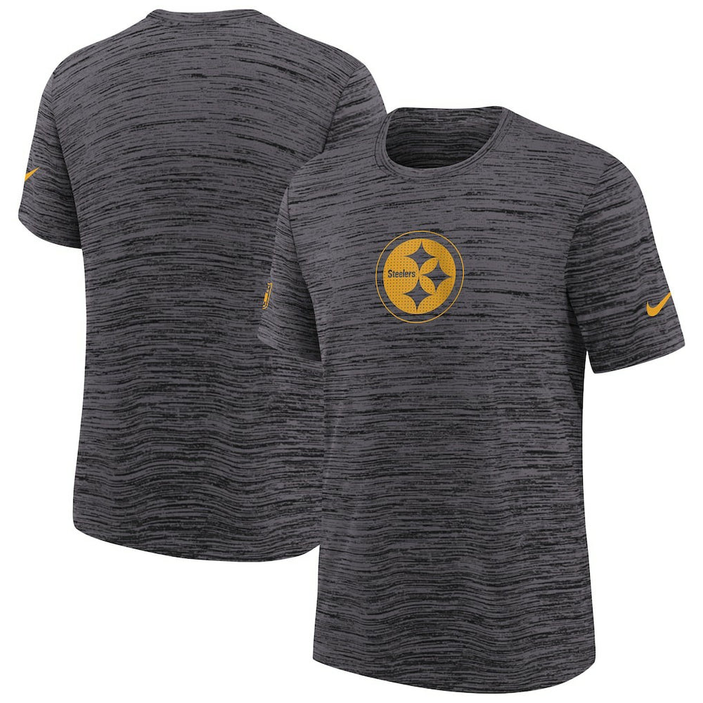 Pittsburgh Steelers Nike Youth Sideline Velocity Performance T-Shirt