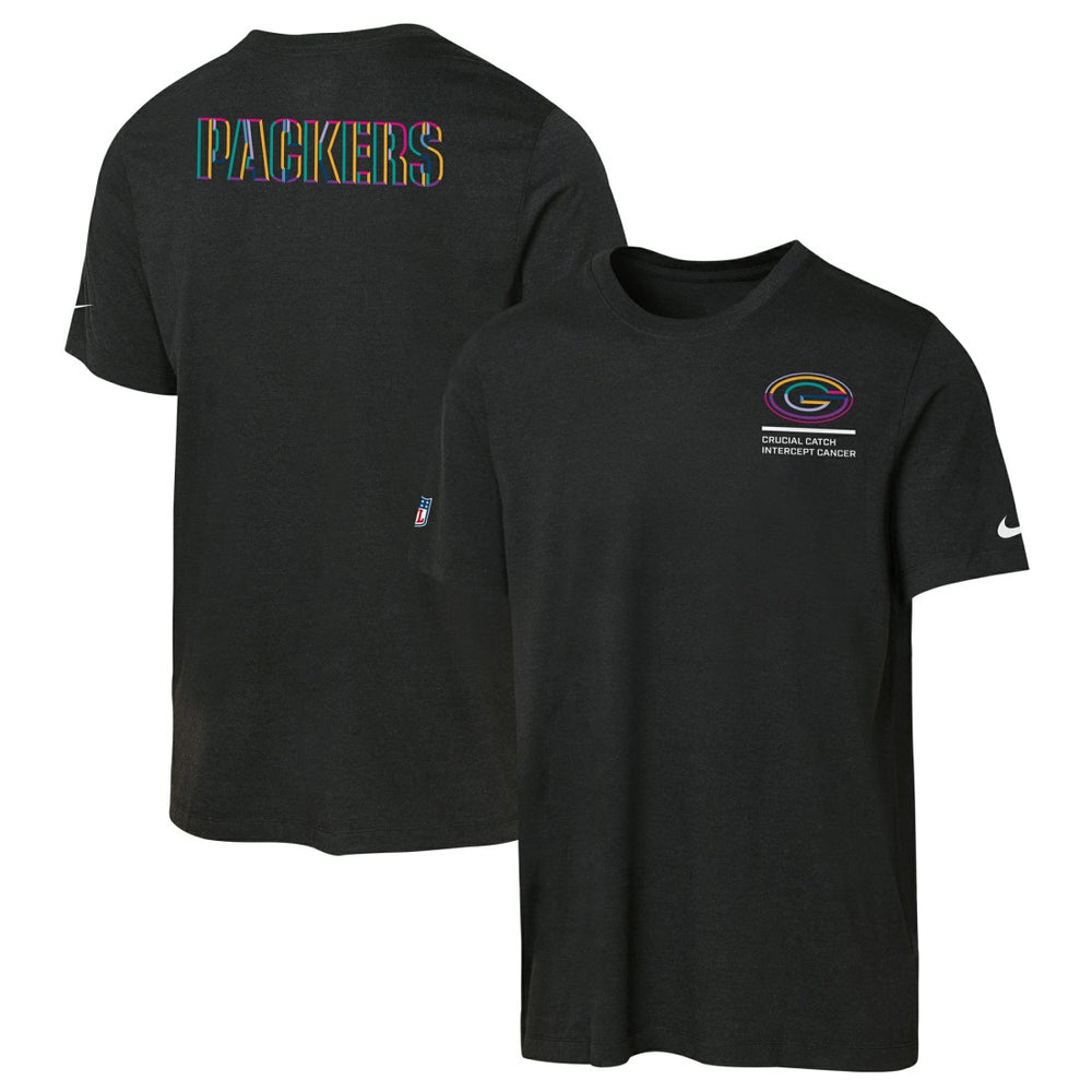 Green Bay Packers Nike Youth 2025 NFL Crucial Catch Tri-Blend Dri-FIT T-Shirt