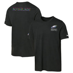 Philadelphia Eagles Nike Youth 2025 NFL Crucial Catch Tri-Blend Dri-FIT T-Shirt