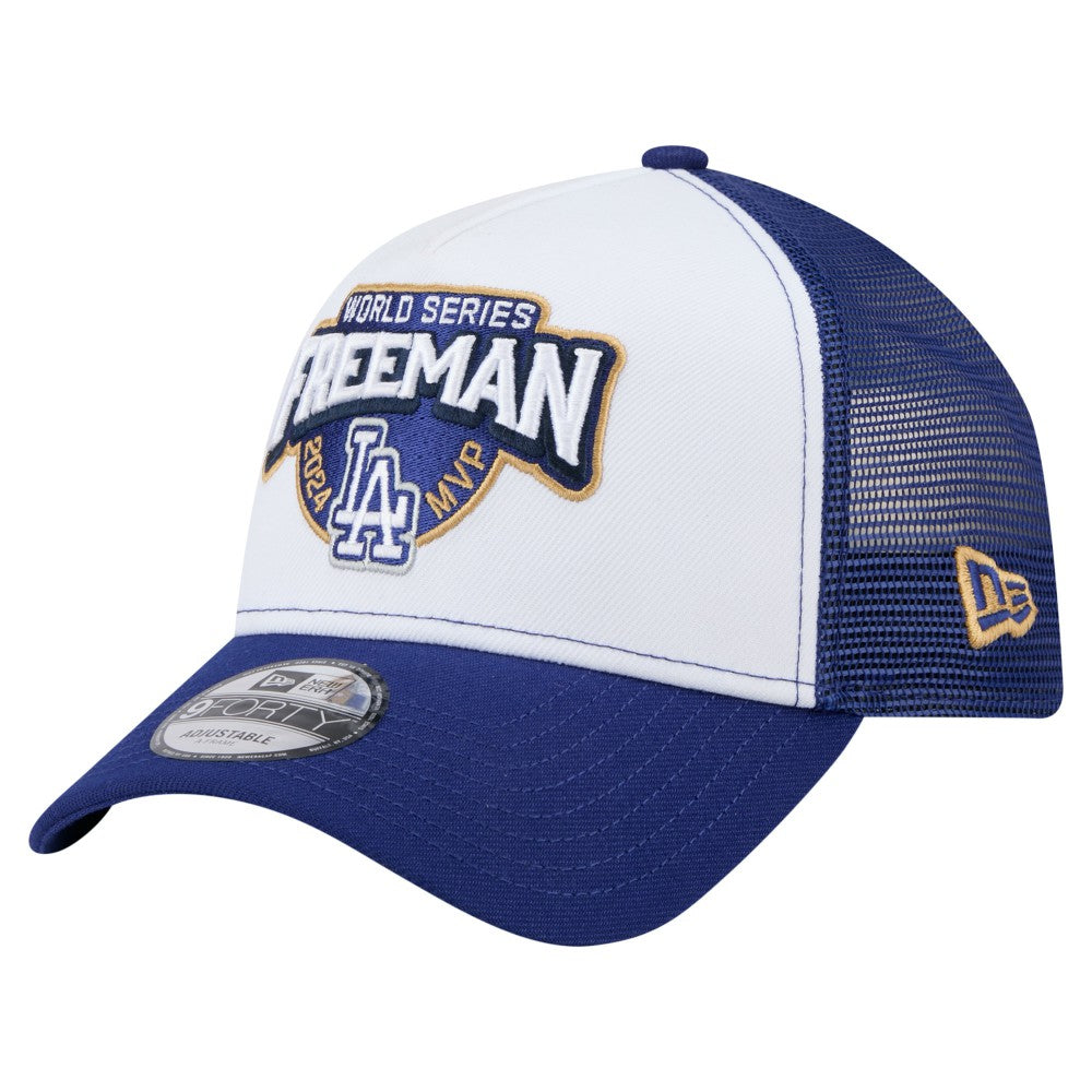 Freddie Freeman Los Angeles Dodgers New Era 2024 World Series MVP 9FORTY Adjustable Hat | MLB For sale