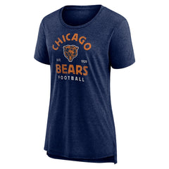 Chicago Bears Women's Vintage Arch Tri-Blend T-Shirt