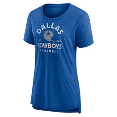 Dallas Cowboys Women's Vintage Arch Tri-Blend T-Shirt