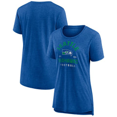 Seattle Seahawks Women's Vintage Arch Tri-Blend T-Shirt