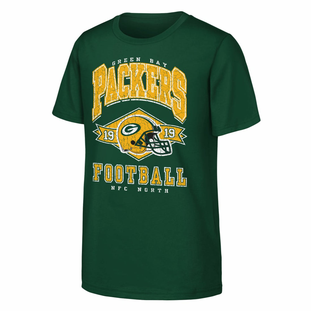 Green Bay Packers Outerstuff Youth Kick Off T-Shirt