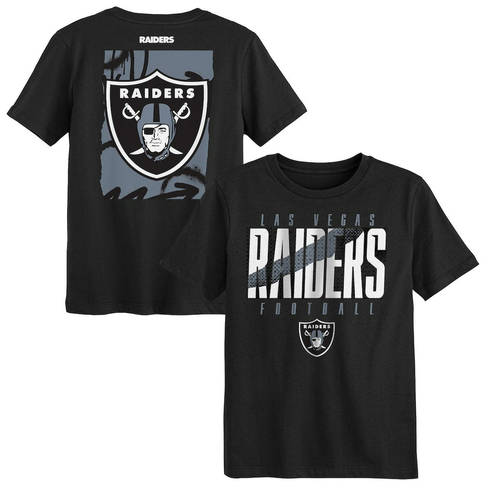 Las Vegas Raiders Outerstuff Preschool Posterize T-Shirt