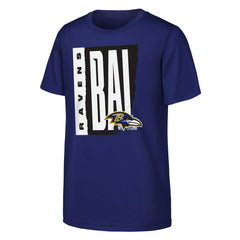 Baltimore Ravens Outerstuff Youth Tear It Up T-Shirt
