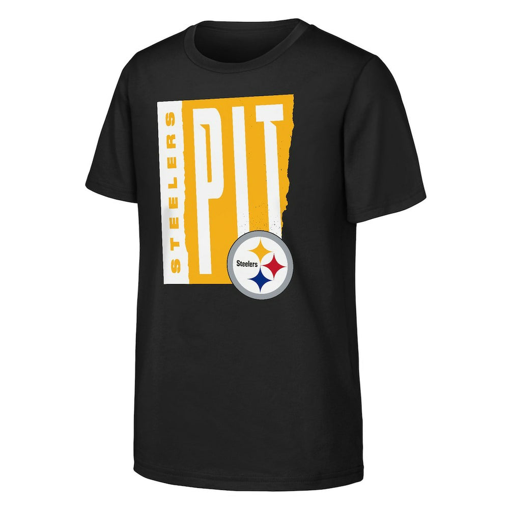Pittsburgh Steelers Outerstuff Youth Tear It Up T-Shirt