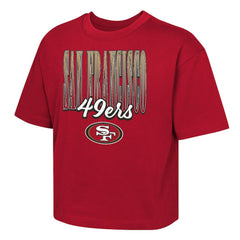 San Francisco 49ers Outerstuff Girls Youth Big City Boxy T-Shirt