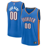 Oklahoma City Thunder Youth Fast Break Custom Replica Jersey New