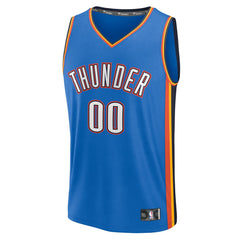 Oklahoma City Thunder Youth Fast Break Custom Replica Jersey New