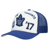Toronto Maple Leafs Mitchell & Ness Gridlock Trucker Adjustable Hat Discount