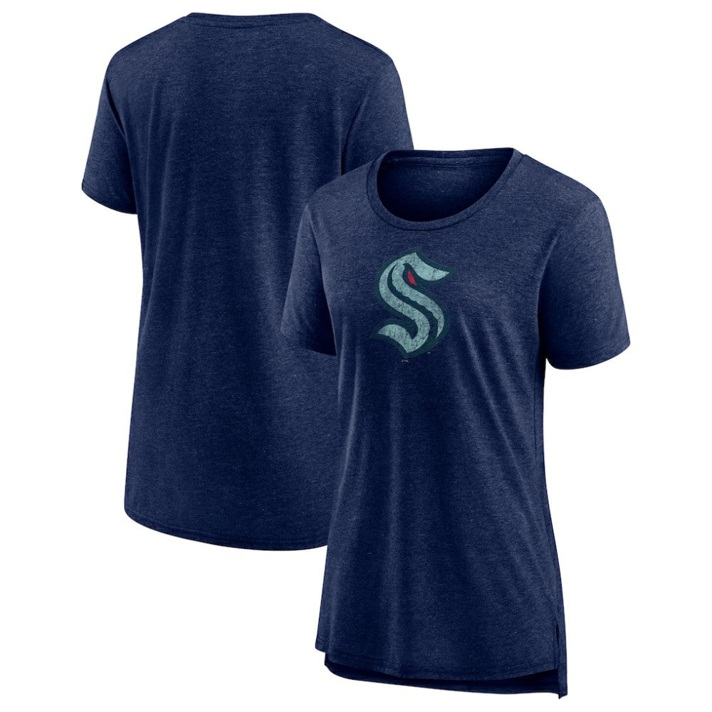 Seattle Kraken Women's Slow Whistle Tri-Blend T-Shirt Sale