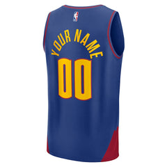 Denver Nuggets Fast Break Custom Jersey sale Discount