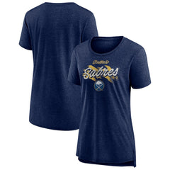 Buffalo Sabres Women's Hit the Ice Tri-Blend T-Shirt Online
