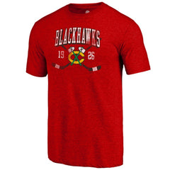 Chicago Blackhawks Line Shift Tri-Blend T-Shirt Online