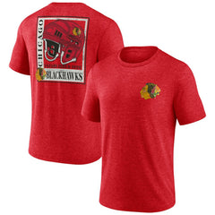 Chicago Blackhawks Earnest Will Tri-Blend T-Shirt Online