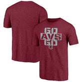 Colorado Avalanche Shoot to Score Tri-Blend T-Shirt For Sale