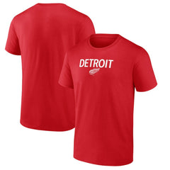 Detroit Red Wings Primary Logo T-Shirt Outlet